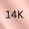 14K SOLID ROSE GOLD