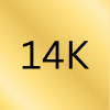 14K SOLID YELLOW GOLD